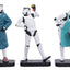 Set di 3 Action Figure Original Stormtrooper Living for the Weekend 11 cm Nemesis Now