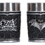 Set di 4 bicchierini Ozzy Osbourne Prince of Darkness, 9 cm, Nemesis Now
