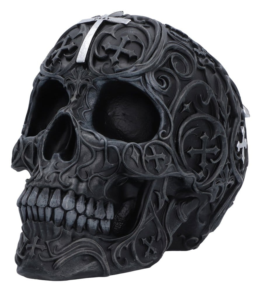 Teschio Prince of Darkness Ozzy Osbourne 15 cm Nemesis Now