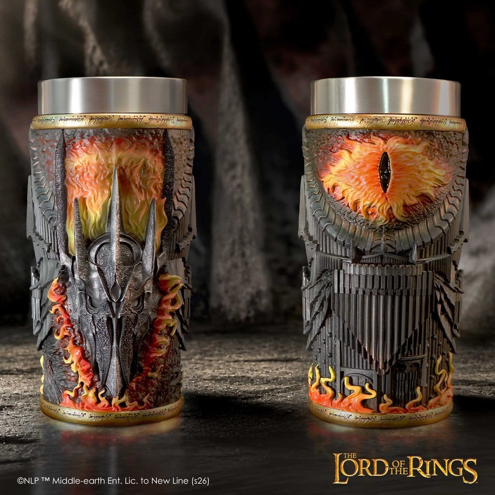 Calice Il Signore degli Anelli Sauron 20 cm Nemesis Now