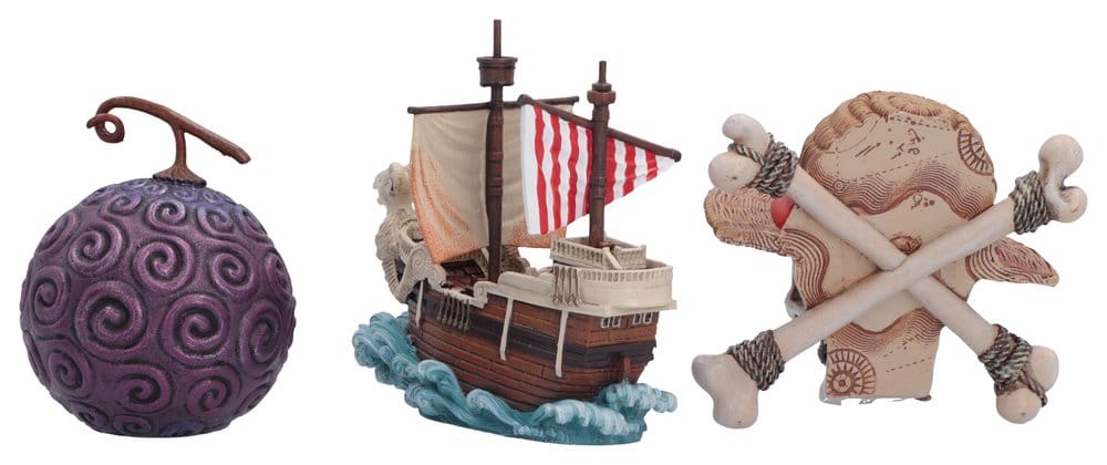 One Piece First Voyage Set di Mini Figure, 10 cm, Nemesis Now