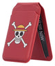 Portacarte MagSafe One Piece Luffy Jolly Roger rosso 10 cm Nemesis Now