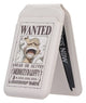 Portacarte One Piece Luffy Wanted Poster 10 cm Nemesis Now