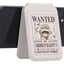 Portacarte One Piece Luffy Wanted Poster 10 cm Nemesis Now