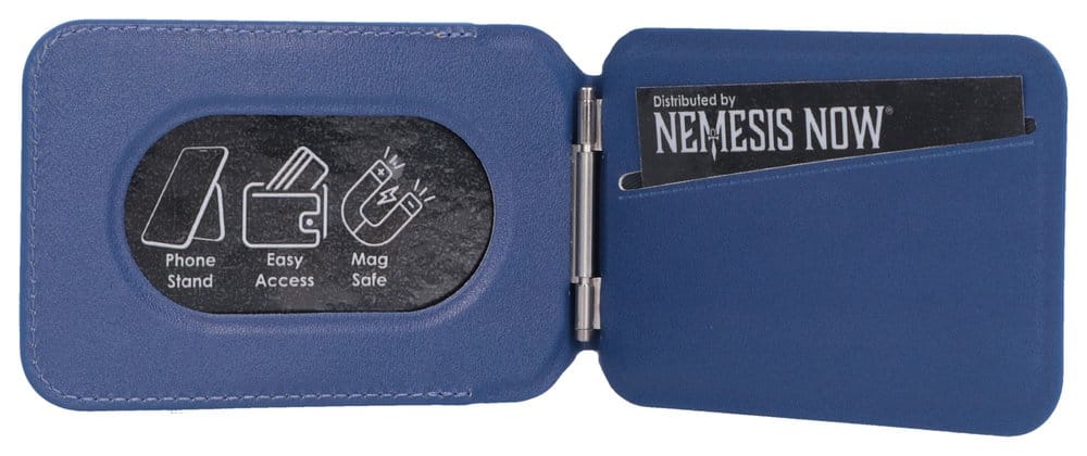 Portacarte MagSafe Dragon Ball Z Super Saiyan Goku con simbolo Kame, 10 cm, Nemesis Now