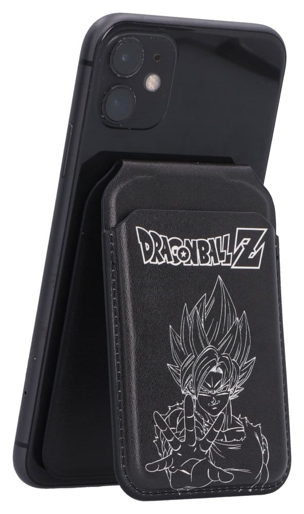 Portacarte Dragon Ball Z Super Saiyan Goku nero 10 cm Nemesis Now
