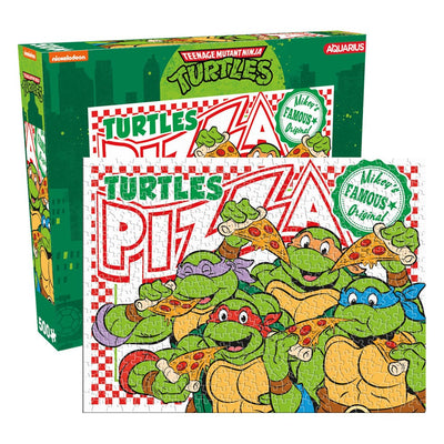 Tartarughe Ninja Puzzle Pizza 500 Pezzi Aquarius