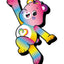 Care Bears: Pride Bear Magnetino Funky Chunky - Aquarius