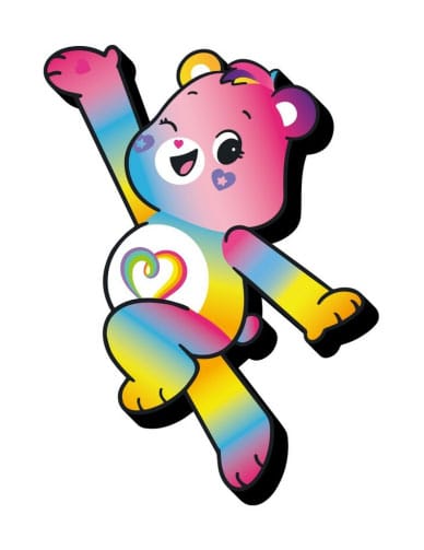 Care Bears: Pride Bear Magnetino Funky Chunky - Aquarius