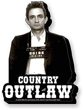 Johnny Cash: Outlaw Funky Chunky Magnet - Gadget magnetico ufficiale Aquarius