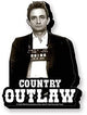 Johnny Cash: Outlaw Funky Chunky Magnet - Gadget magnetico ufficiale Aquarius