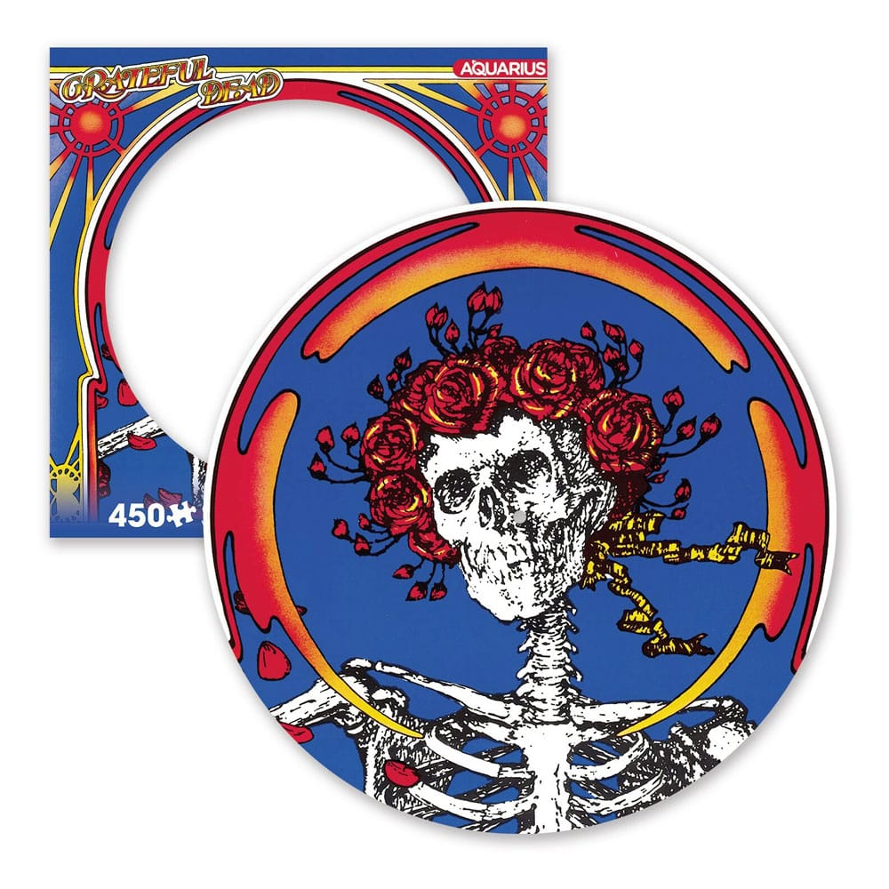 Grateful Dead: Skull & Roses Puzzle 450 Pezzi Picture Disc - NMR Distribution