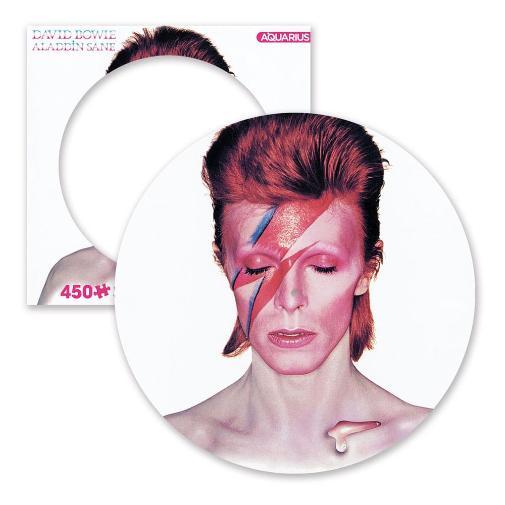 David Bowie Aladdin Sane 450 Pezzi Picture Disc Puzzle - NMR Distribution