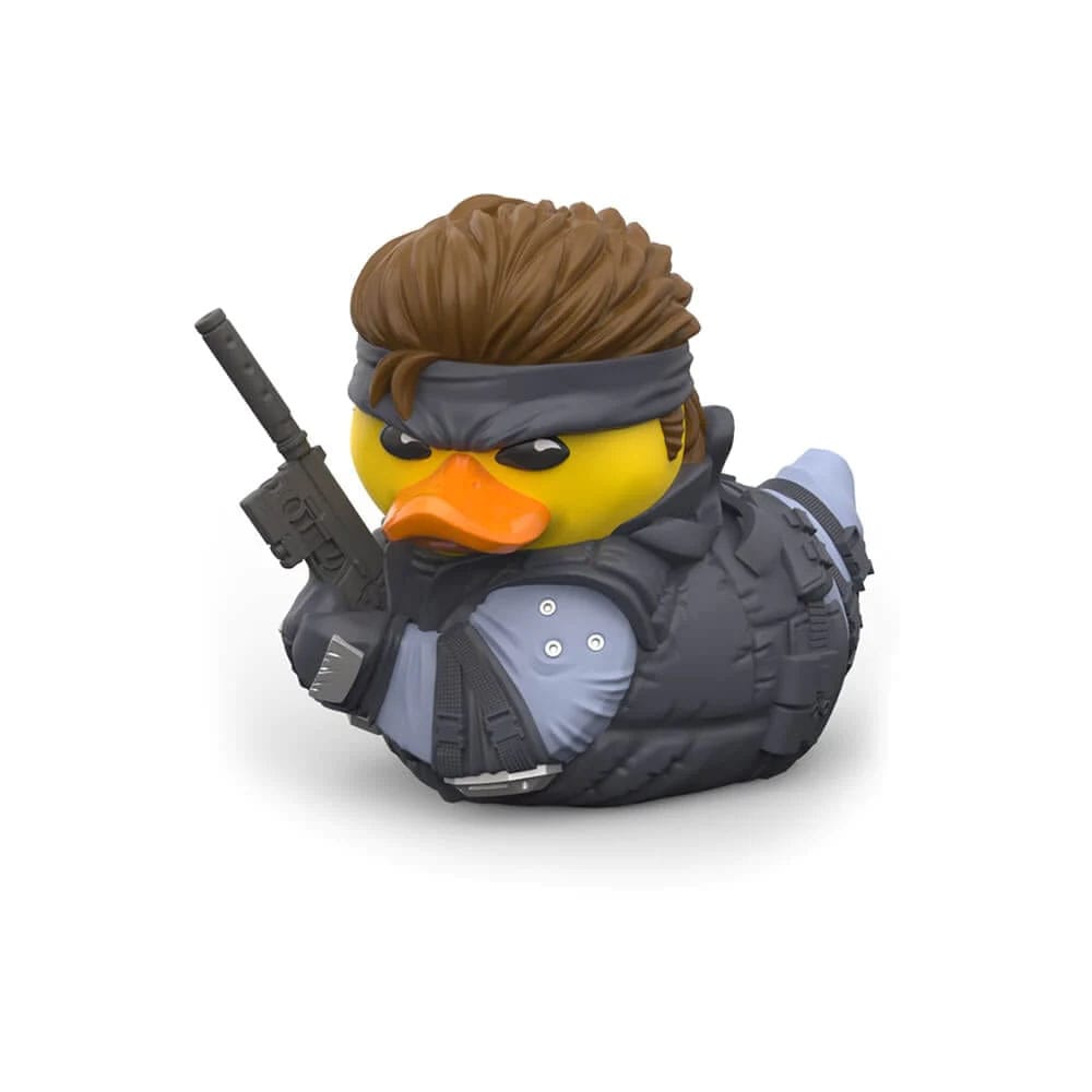 Metal Gear Solid Tubbz Action Figure in PVC Solid Snake Boxed Edition 10 cm Numskull