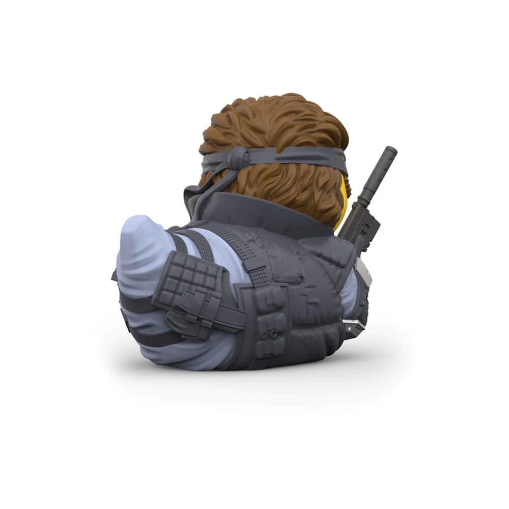 Metal Gear Solid Tubbz Action Figure in PVC Solid Snake Boxed Edition 10 cm Numskull