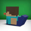 Minecraft Tubbz Steve 1ª Edizione - Figurina in PVC 10 cm Numskull