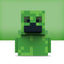 Minecraft Tubbz Creeper 1ª Edizione, figurina PVC 10 cm - Numskull