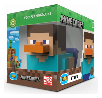 Minecraft Tubbz Steve - Figurina in PVC, 10 cm, confezione finestrata - Numskull