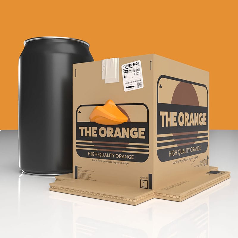 Metal Gear Solid Tubbz Action Figure in PVC The Orange Box Edizione in Scatola 10 cm Numskull