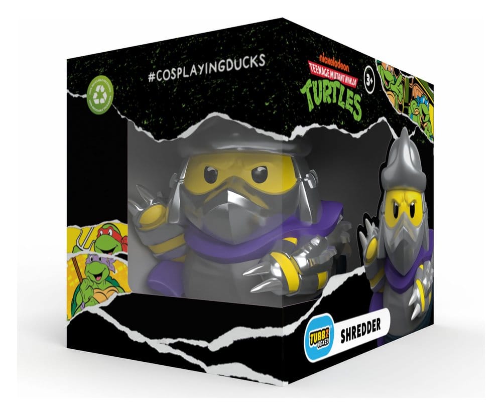 Tartarughe Ninja Tubbz Action Figure in PVC Shredder di Numskull
