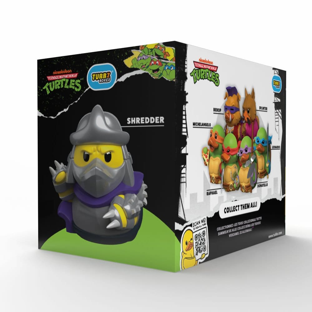 Tartarughe Ninja Tubbz Action Figure in PVC Shredder di Numskull