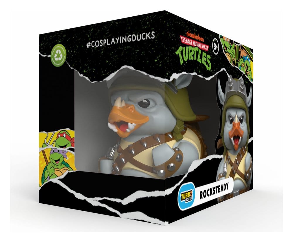 Tartarughe Ninja Tubbz Figure in PVC Rocksteady Numskull