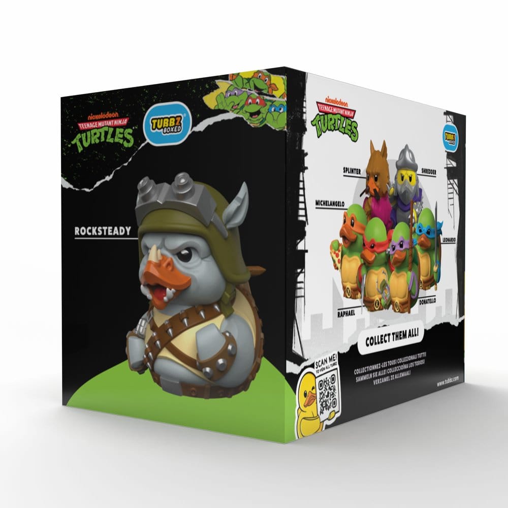 Tartarughe Ninja Tubbz Figure in PVC Rocksteady Numskull
