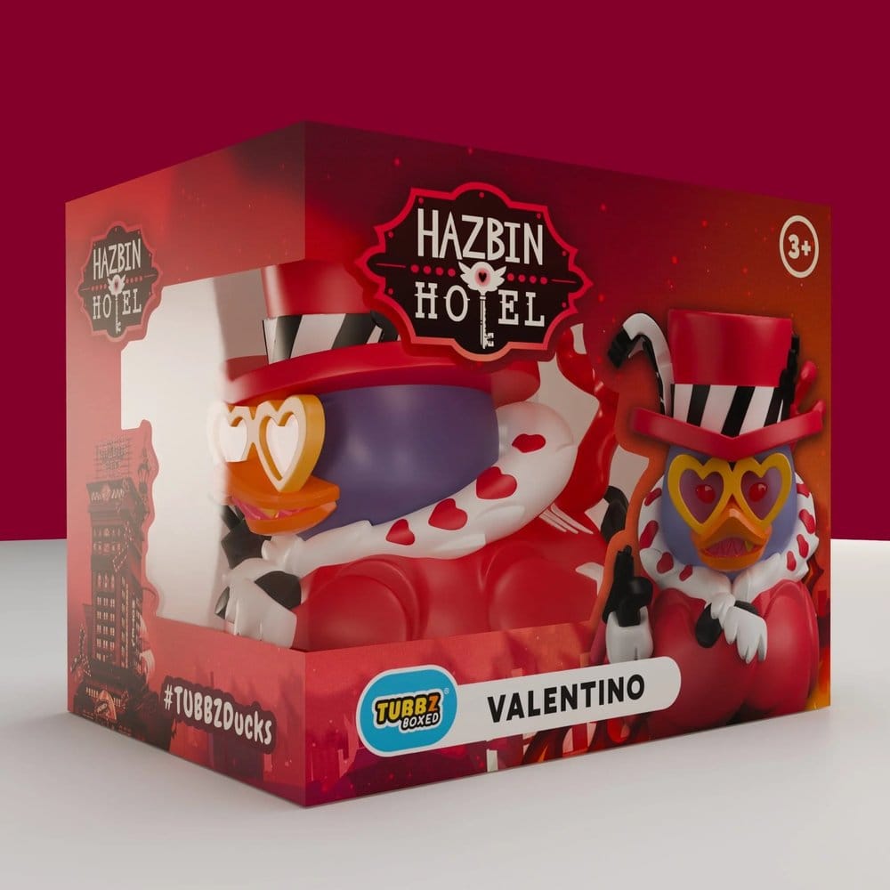 Hazbin Hotel Tubbz Valentino - Figurina PVC 10 cm in confezione finestrata - Numskull