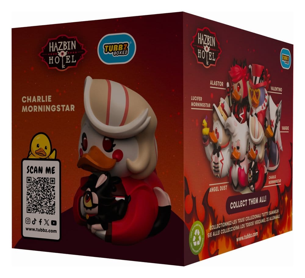 Hazbin Hotel Tubbz PVC Figure Charlie Morningstar in Box 10 cm - Numskull