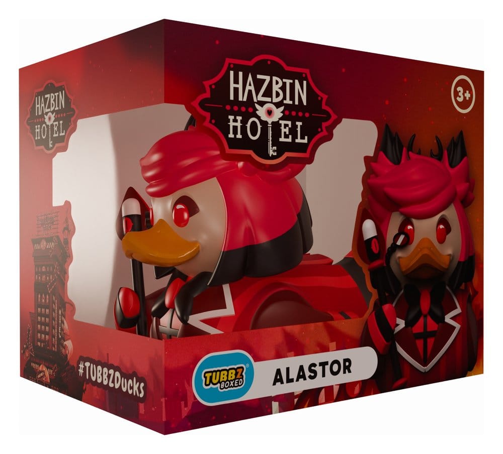 Hazbin Hotel Tubbz Action Figure in PVC Alastor Boxed Edition 10 cm Numskull