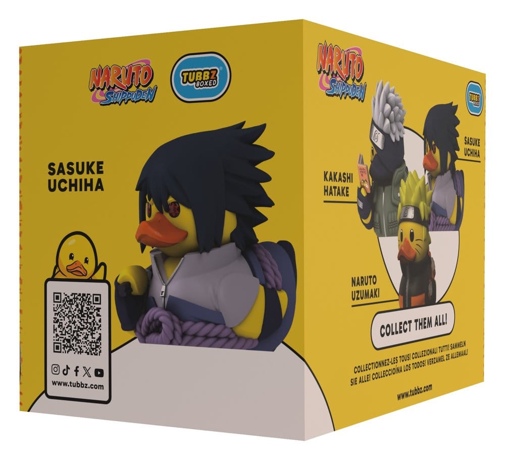 Naruto Shippuden Mini-figure in PVC Sasuke Uchiha Boxed Edition 10 cm Numskull