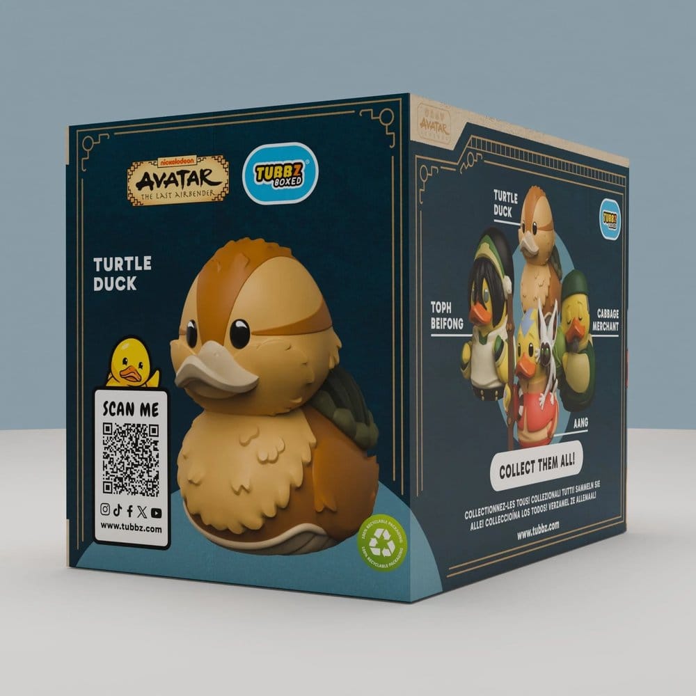 Avatar: The Last Airbender Tubbz Figura in PVC Turtle Duck Boxed Edition 10 cm Numskull