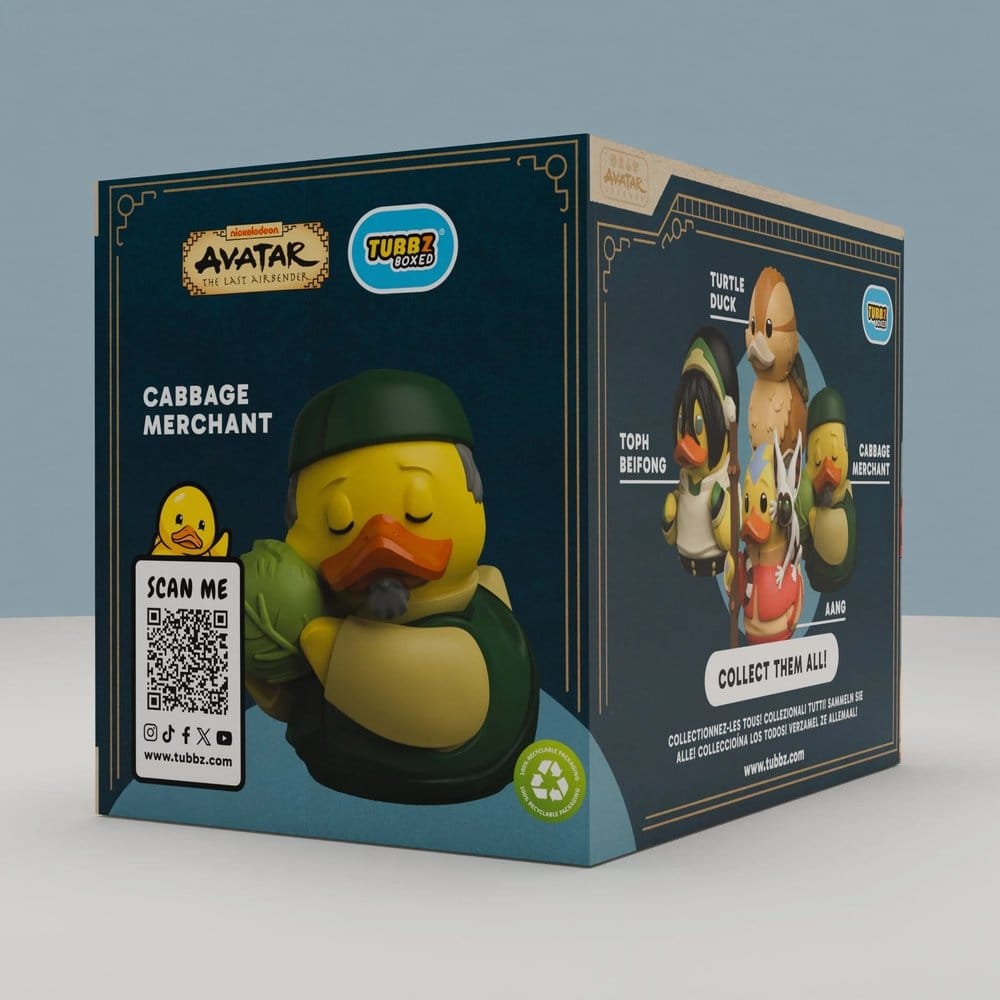 Avatar: The Last Airbender - Statuetta in PVC Tubbz del Mercante di Cavoli, Edizione in Scatola, 10 cm, Numskull