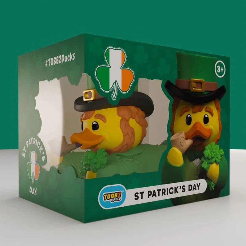 St. Patrick's Day Tubbz Figurina in PVC in Scatola Finestrata 10 cm - Numskull