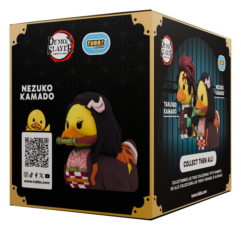 Demon Slayer: Kimetsu no Yaiba Mini-figure in PVC Nezuko Kamado Tubbz Numskull