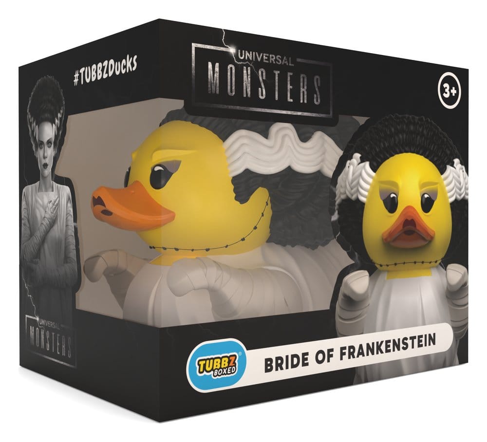 Action Figure in PVC Bride of Frankenstein Monsters Tubbz edizione in scatola 10 cm Numskull