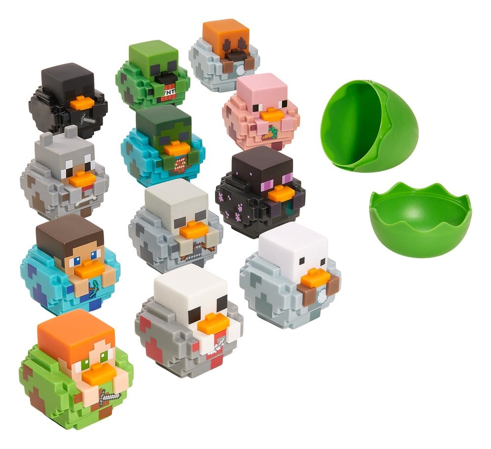 Mini Figure Tubbz Minecraft a sorpresa, esposizione da 36 pezzi Numskull