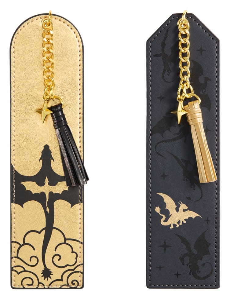 Segnalibri Fourth Wing 2 Pezzi con Draghi 15 cm - Noble Collection