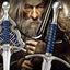 Spada Glamdring di Gandalf 120 cm - The Hobbit - Replica 1/1 - Noble Collection