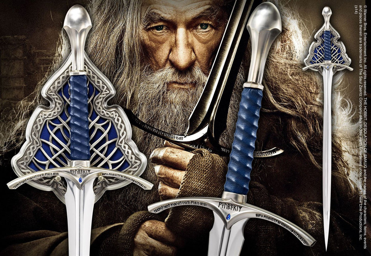 Spada Glamdring di Gandalf 120 cm - The Hobbit - Replica 1/1 - Noble Collection