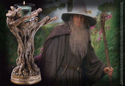 Portacandele Il Signore degli Anelli Gandalf il Grigio 23 cm - Noble Collection