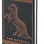 Diario The Odyssey con Cavallo di Troia, copertina in similpelle nera, 15,2 x 21,6 cm, Noble Collection