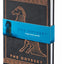 Diario The Odyssey con Cavallo di Troia, copertina in similpelle nera, 15,2 x 21,6 cm, Noble Collection