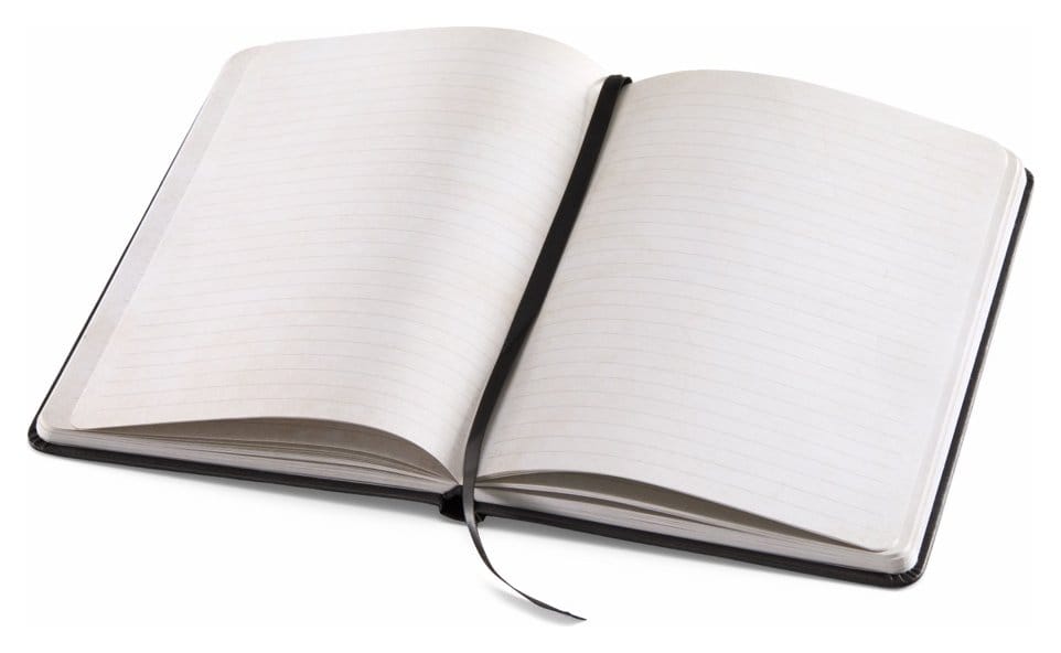 Diario The Odyssey con Cavallo di Troia, copertina in similpelle nera, 15,2 x 21,6 cm, Noble Collection