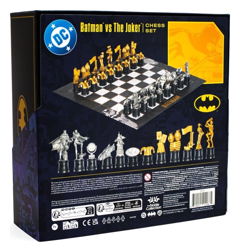 DC Comics Scacchi Batman vs. The Joker 47 cm - Noble Collection