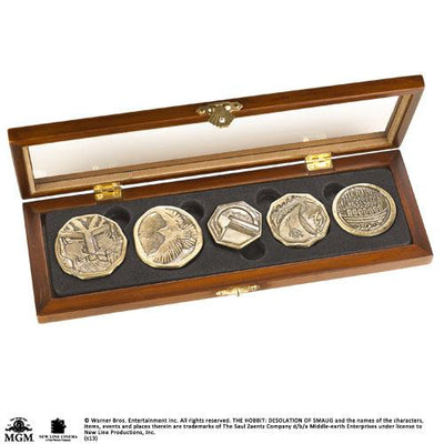 The Hobbit - Set di Monete Nane del Tesoro - Replica 1:1 - Noble Collection