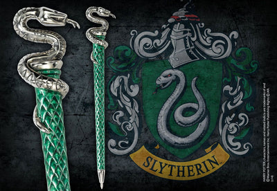 Harry Potter - Penna Serpeverde Hogwarts House - Noble Collection
