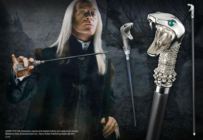 Harry Potter - Bastone da passeggio di Lucius Malfoy con bacchetta nascosta - Noble Collection