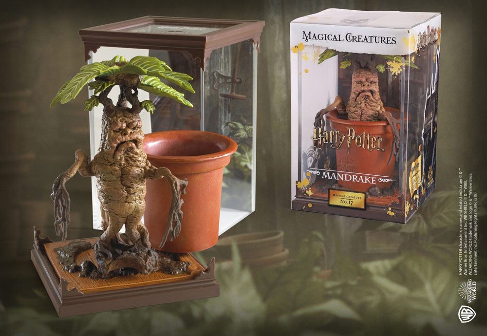 Harry Potter Statua Mandrake 13 cm - Collezionabile Noble Collection