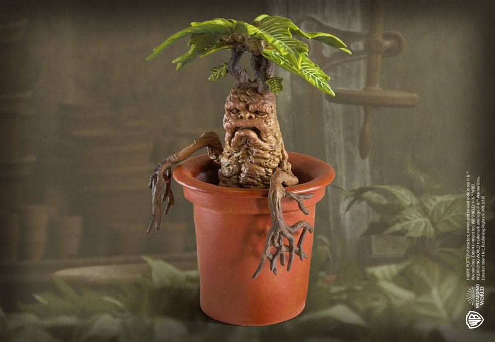 Harry Potter Statua Mandrake 13 cm - Collezionabile Noble Collection
